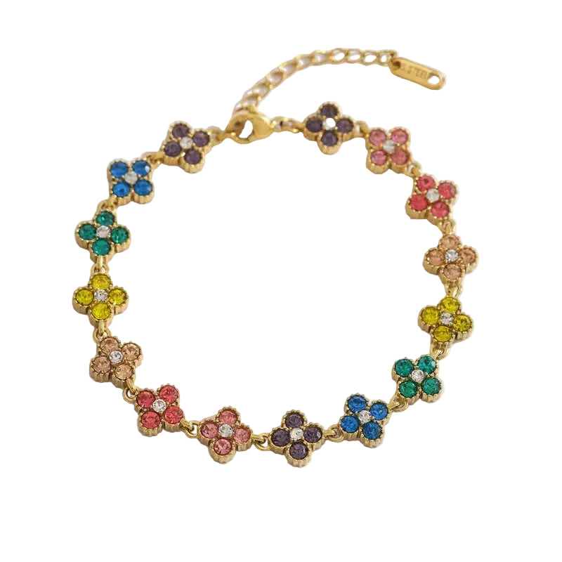 Pulsera Flor Multicolor