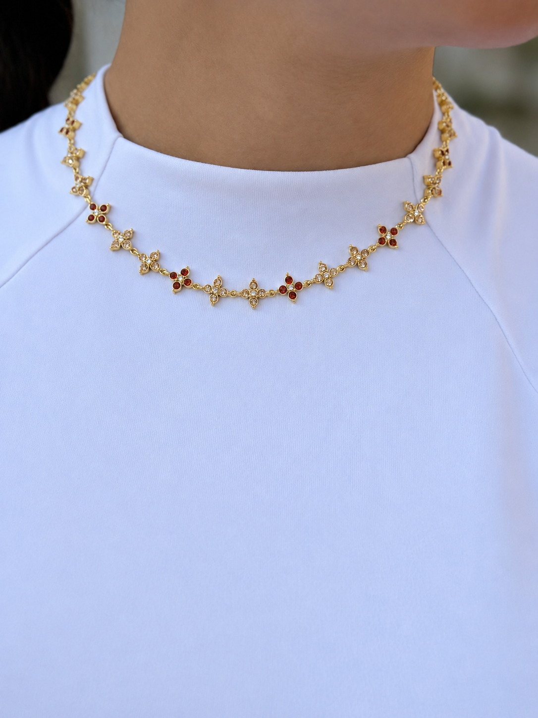Collar Leopardo Dorado