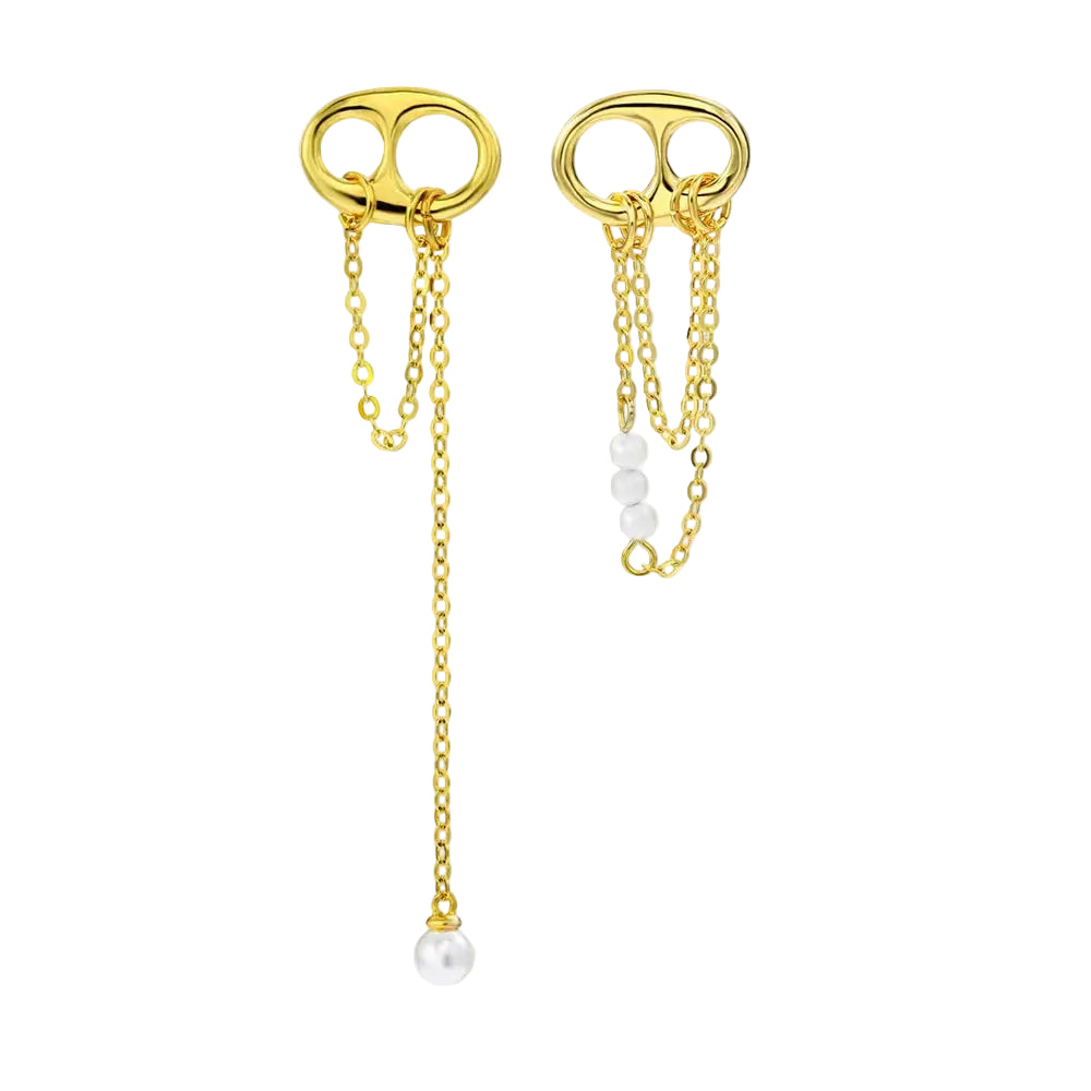 Pendientes Cadena Perla