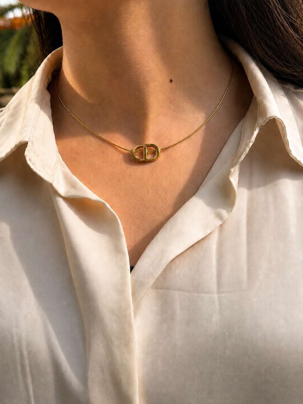 CD necklace