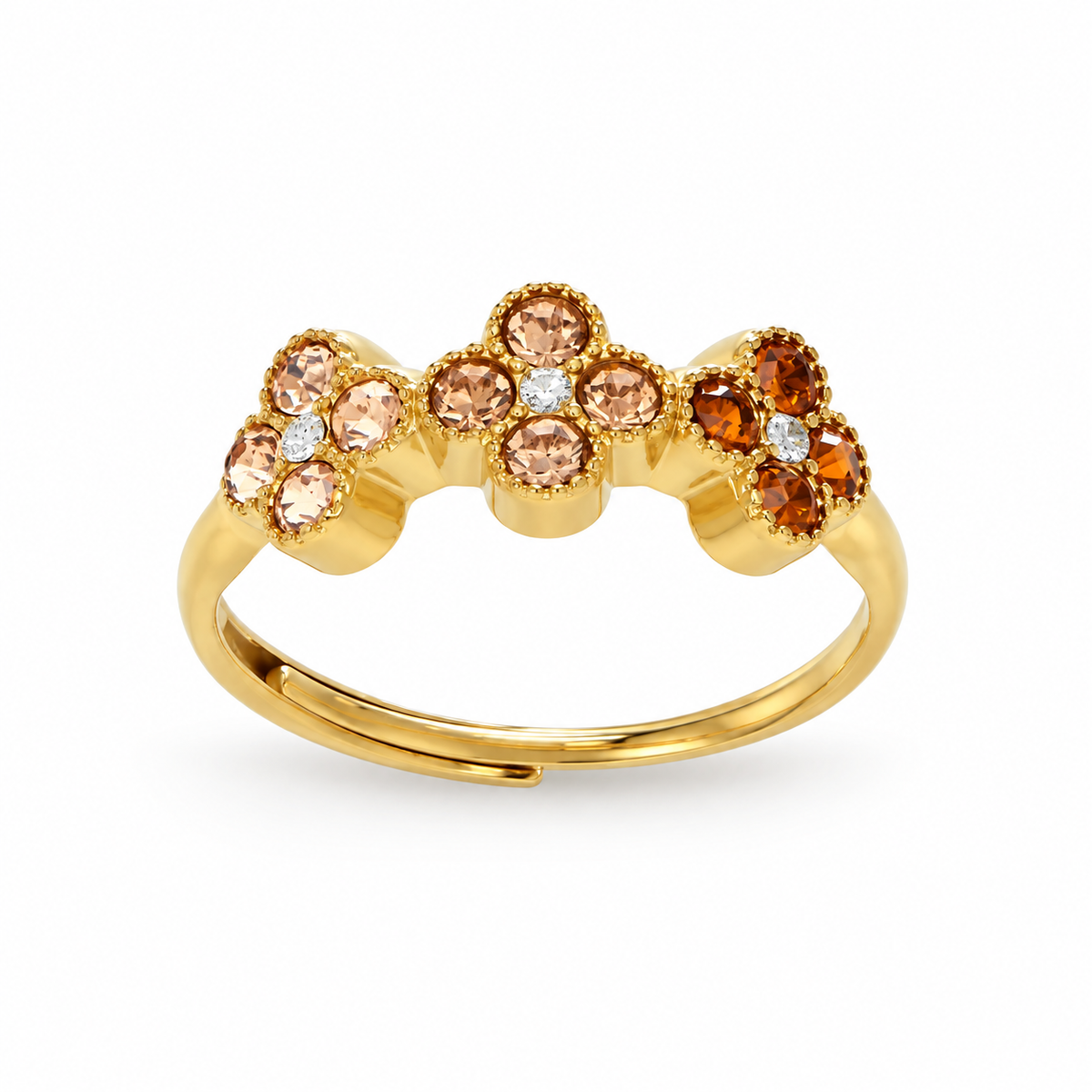 Anillo Floral Coffe