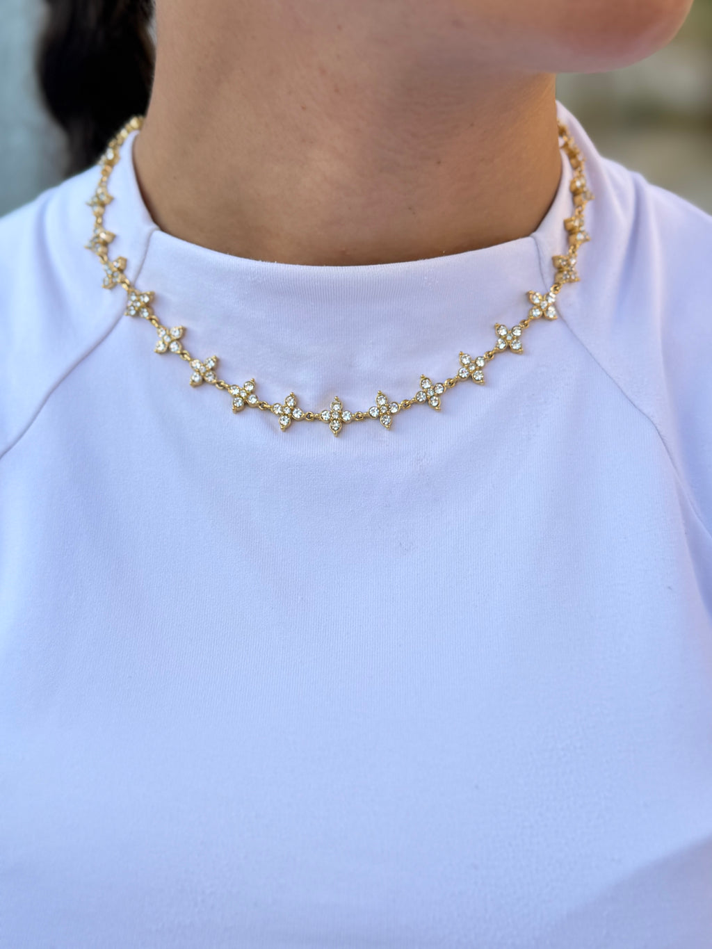 Collar Destellos Dorados
