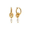 Pendientes Nudo Perla