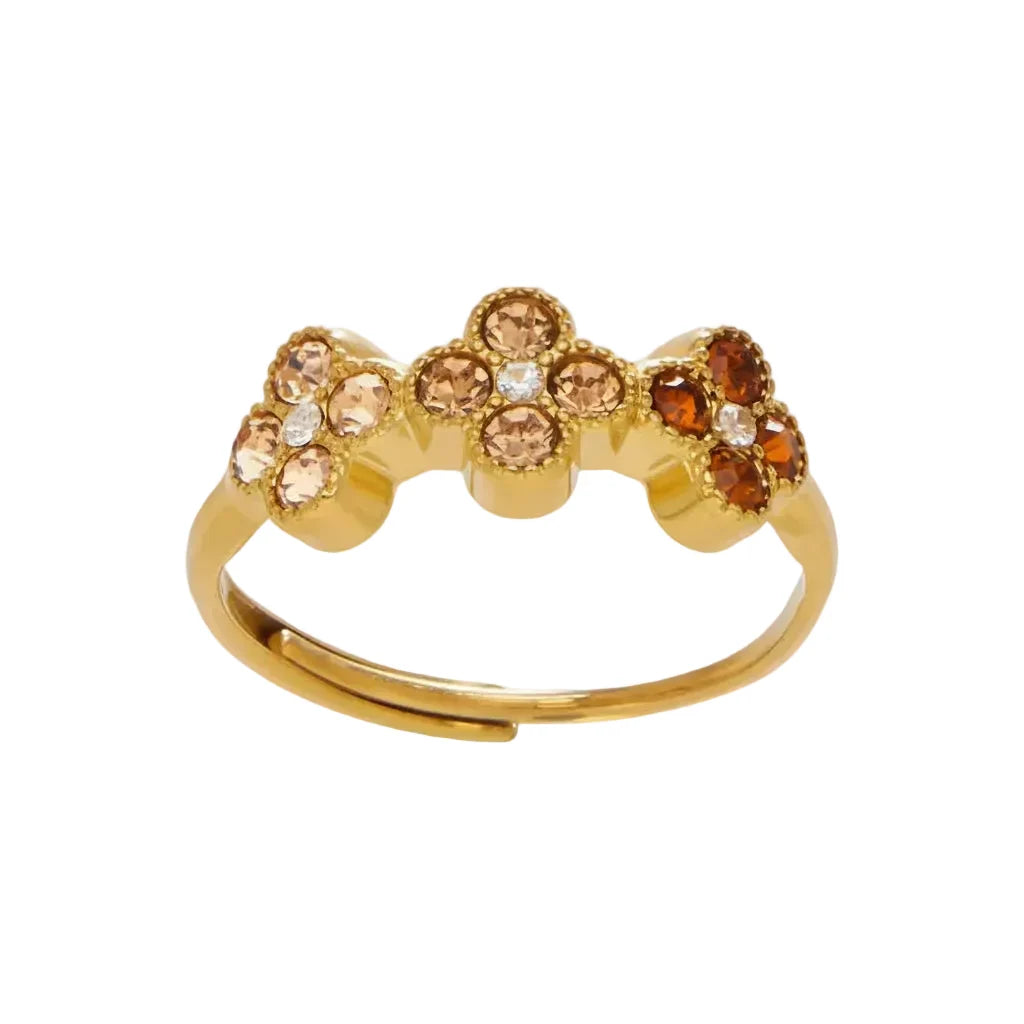 Anillo Floral Coffe