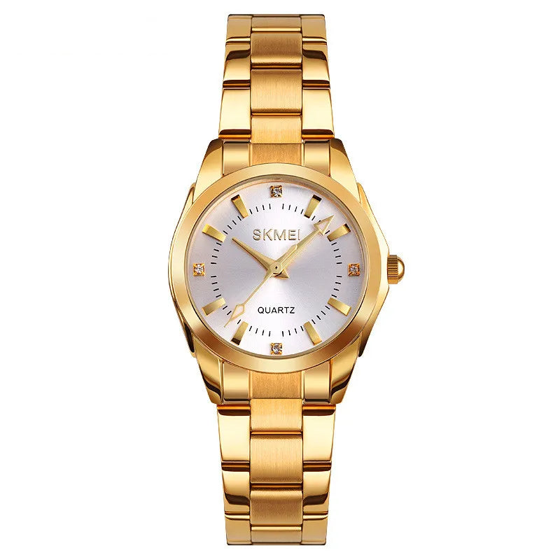 Reloj Gold Minimal Round
