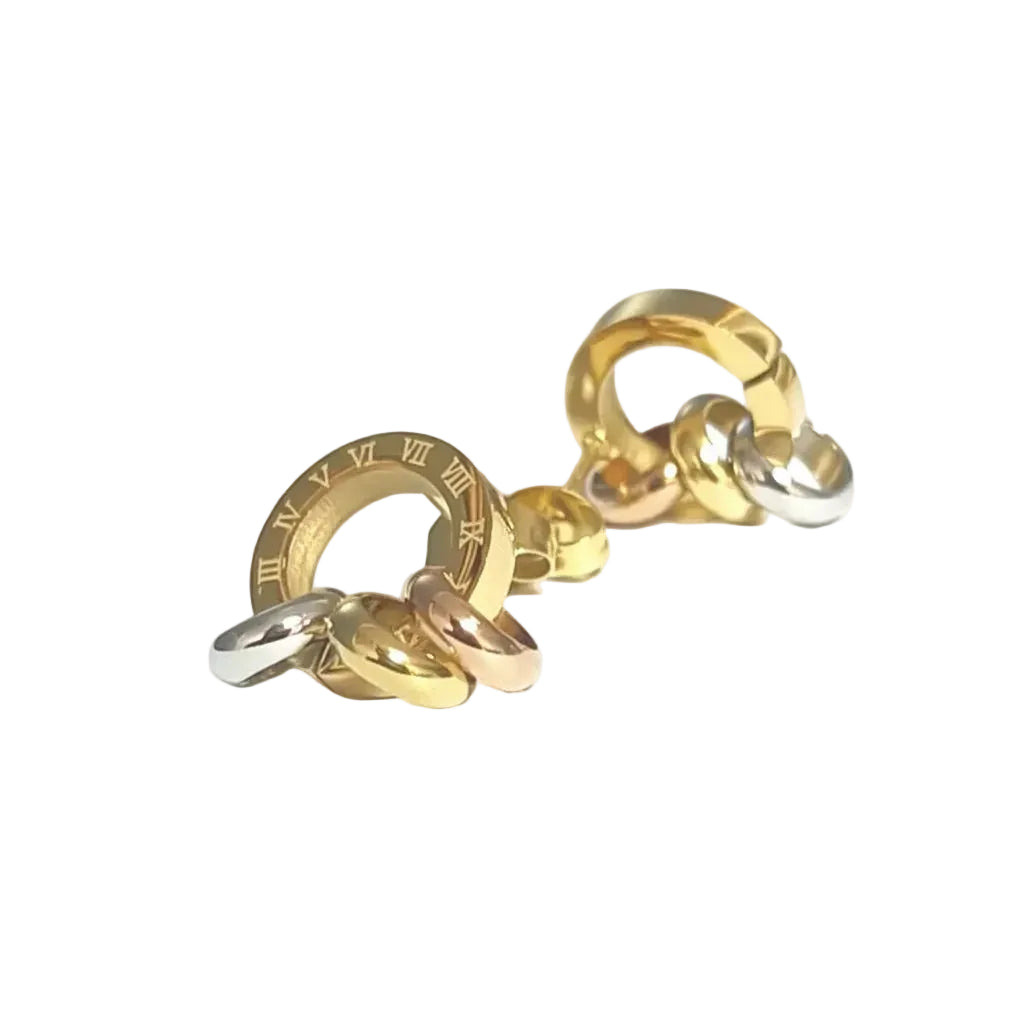 Pendientes Tricolor