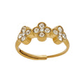 Anillo Floral Nácar