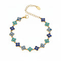 Pulsera Flor Azul