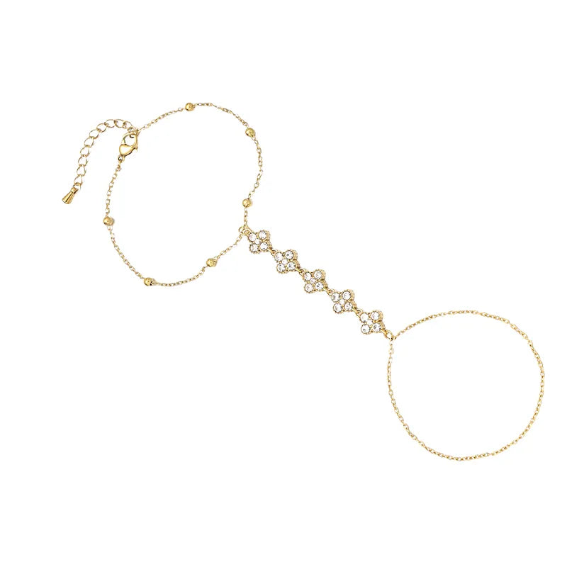 Pulsera de mano Flor