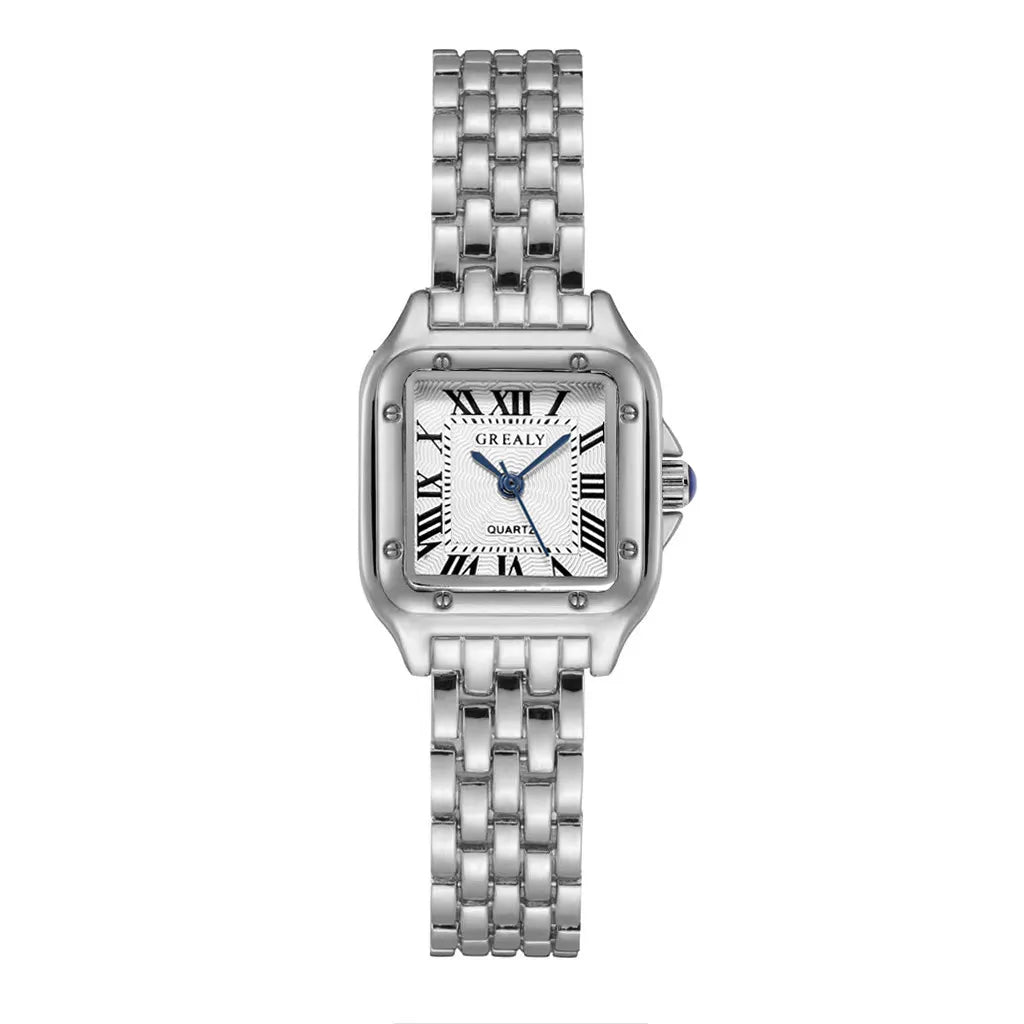 Reloj Silver Classic Square