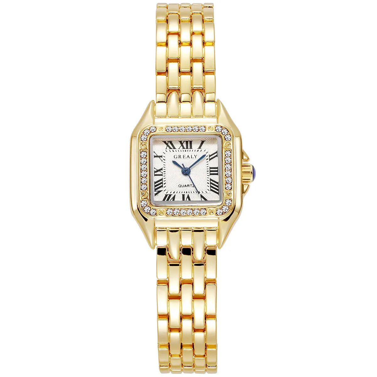 Reloj Gold Diamond Square