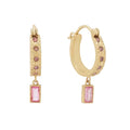 Pendientes Aro Rosa